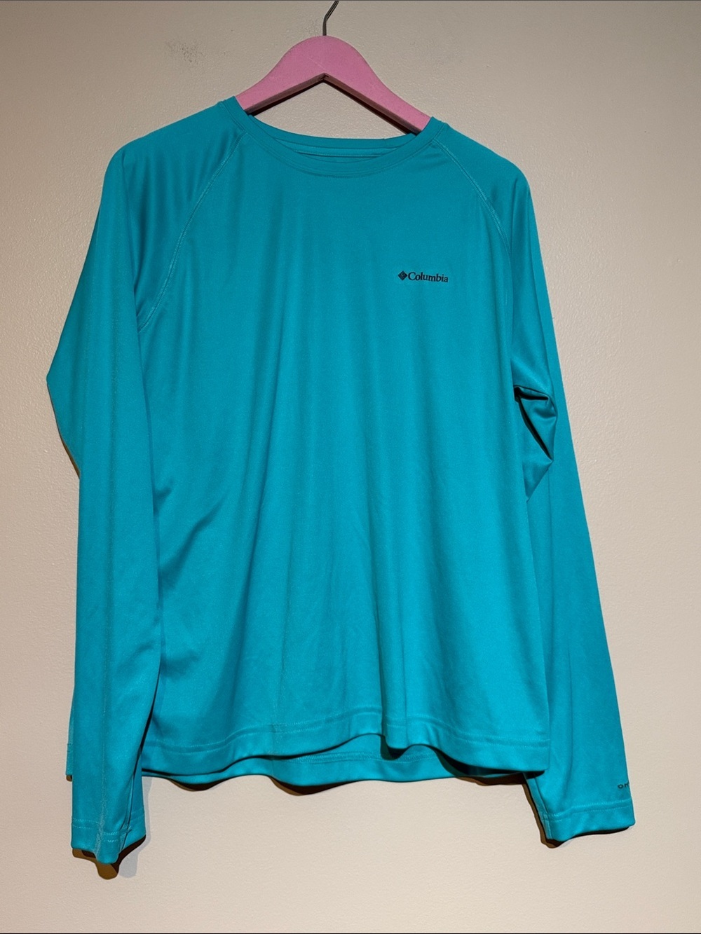 Columbia Women’s Teal Long Sleeve Performance Tee Omni-shade